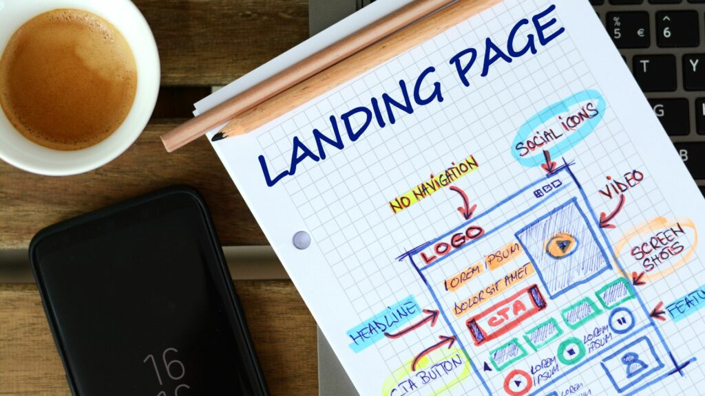 La landing page