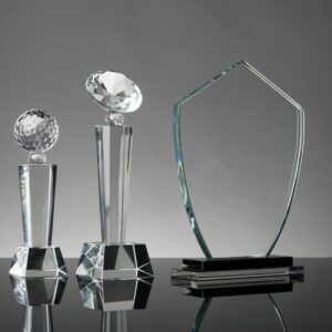Trophées en verre