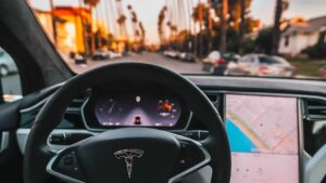 intérieur tesla