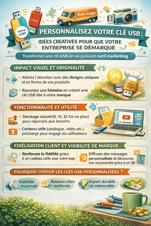 personnaliser cle usb