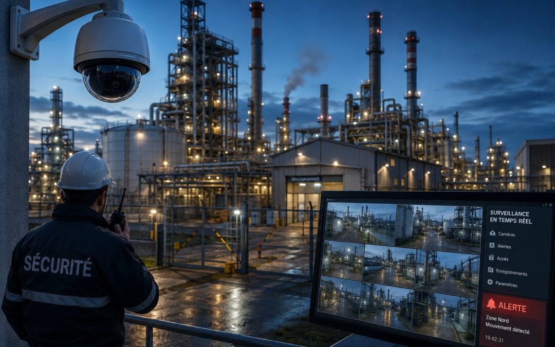 Sécurité des zones industrielles : défis et solutions de surveillance moderne